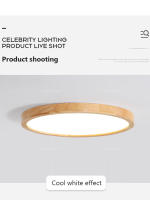 Lámpara De Techo LED Minimalista Para Decoración De Hogar Y Oficina Iluminación Interior Moderna Con Control De Brillo Incluido - details 7
