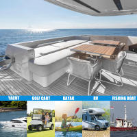 Piso De Barco Autoadhesivo EVA Espuma 2.4m Antideslizante Tapete Marítimo De Falso Teak Para RV Yate Kayak Matriz Marina - details 5