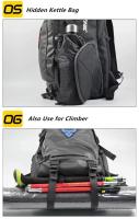 MOTOCENTRIC Mochila Impermeable Para Motocicleta Multifuncional Bolsa De Viaje Para Moto Con Espacio Para Casco De Motocicleta Y Banda Trasera - details 8