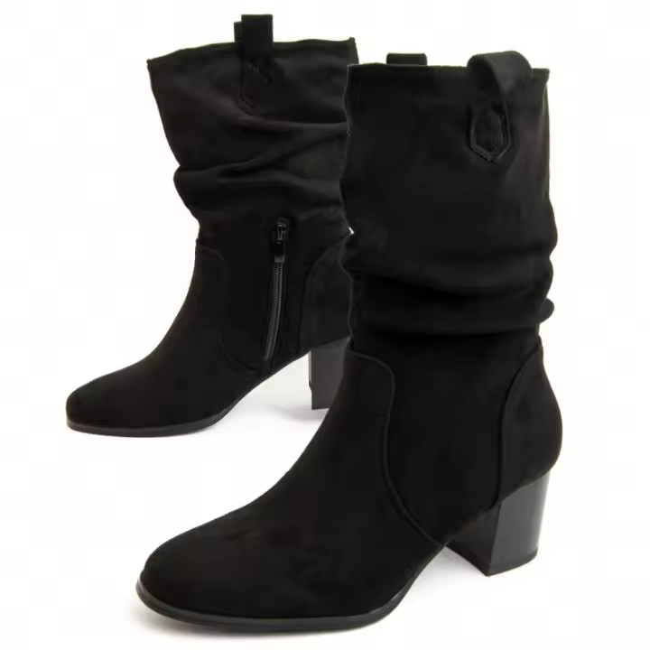 Botín De Tacón Para Mujer.  Montevita  Botilan44  96986 - 1