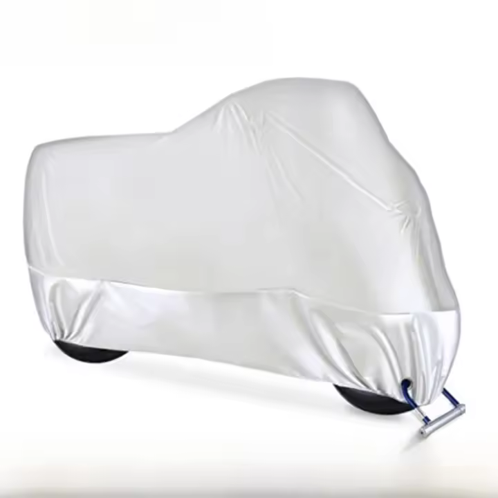 Cubierta De Motocicleta Impermeable Para Todas Las Estaciones Resistente Al Desgaste Y La Polvo UV Protectora Para Scooter De Tela 190T Polyester PU - 1