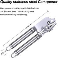 Aguja De Botella Y Abrepuertas De Acero Inoxidable Conjunto De Accesorios De Cocina Herramientas Manuales Ergonómicas Con 2 Hojas Gratis - details 11