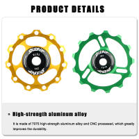 HASSNS Pulleys De Derilecto Para Bicicleta Cerámica De Metal 11T 13T Derilecto Trasero De Montaña Y Carretera Para Ciclismo - details 3