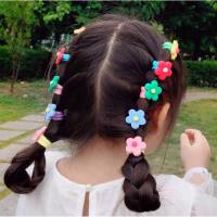 Set De 30 Diademas De Flores Para Niñas Accesorios De Cabello De Goma Con Diseño De Dibujos Animados Y Flores Pequeñas Para Niños - details 3