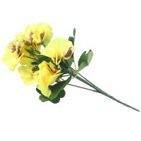 10 Cabezas De Margarita Artificial 26cm Bouquet Para Boda Fiesta Hogar Rama De Flores Artificiales Material COTON - details 63