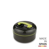 Valira Proterm - Fiambrera térmica de 1.5 L para sólidos, , hecha en España, color Negro/Verde - details 0