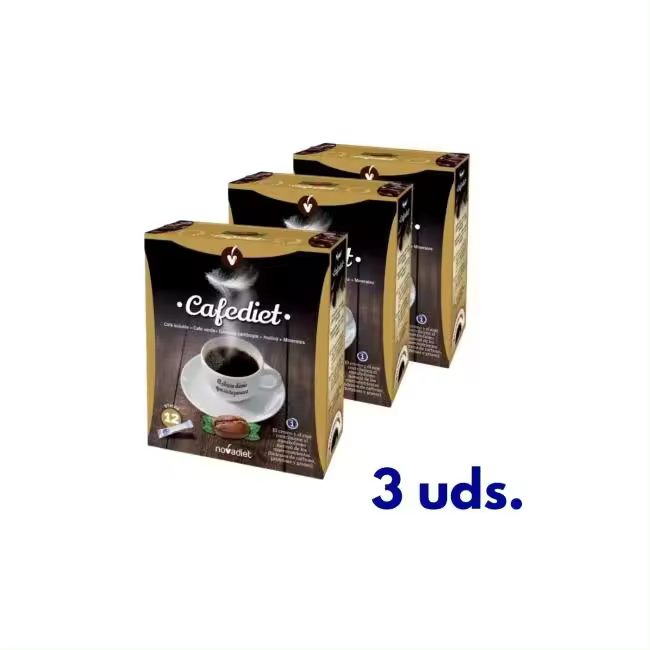Novadiet Pack 3 Cafediet 12 Sticks - Hierbas y Medicina Tradicional - 1