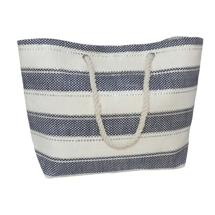 Rainbow Bolsa de Playa 55x36 cm a Rayas con cierre magnético - 1