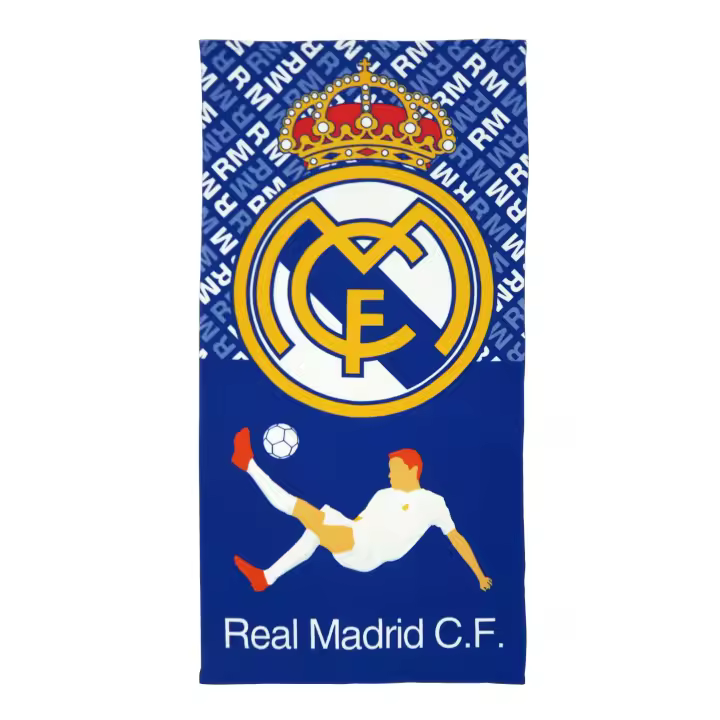Arditex Toalla de Playa Real Madrid Microfibra 70x140cm - 1