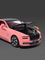 Modelo De Coche De Energía Nueva Rolls Royces Spectre 1:24 Aleación Lujo Vehículo De Juguete Metálico Con Luz Y Sonido Regalos Para Niños - details 4
