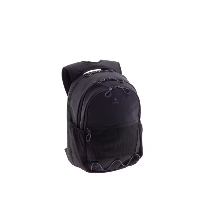 Mochila Tres Compartimentos Gladiator Boreal Negro de Vogart - Ideal para Viajes con Vueling - Impermeable - 28x40x18cm - 20 L - 1