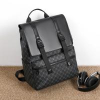 Mochila De Negocios Para Hombre De Cuero PU De Lujo Mochila De Laptop Elegante Bolsa De Viaje Briefcase Mochilas Para Hombre - details 0