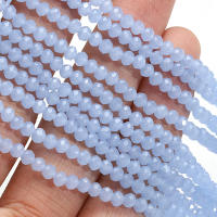 120pcs/lot Cuentas De Vidrio Facetas Austria Redondas Para Joyería Spacer Beads De Moda Material De Vidrio Tamaño 4mm - details 8