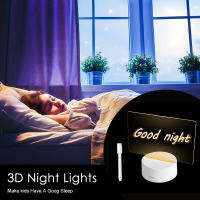 Lámpara Nocturna LED Creativa Con Tablero De Notas Y Pluma Poder USB Regalo Para Niñas Y Amigos Para El Dormitorio - details 6