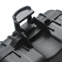 Caja De Almacenamiento Portátil a Prueba De Agua Y Choques Con Espuma Para Instrumentos Y Herramientas Caja De Seguridad Dureza Exterior - details 2