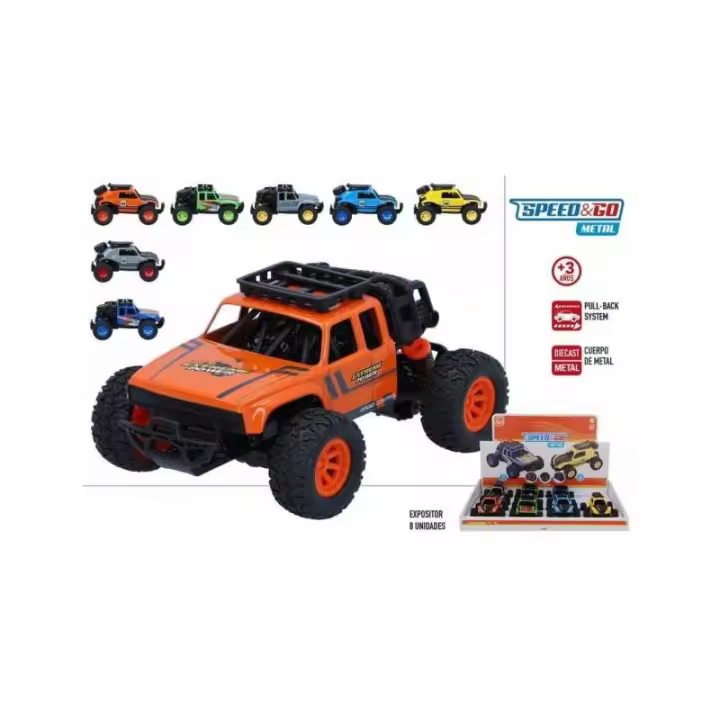 Rama Tritton Vehículo Off Road 4x4 Metal Retro | Alta Calidad - 1