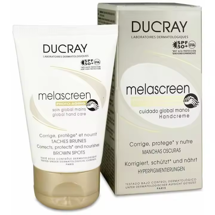 Ducray Melascreen Fotoenvejecimiento Cuidado Global Manos Spf50+ 50Ml - 1