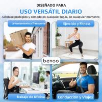 Cinturón De Soporte Lumbar Ajustable Para Alivio De La Dolor De Espalda Y Sciatica Para Hombres Y Mujeres Uso En El Trabajo - details 5
