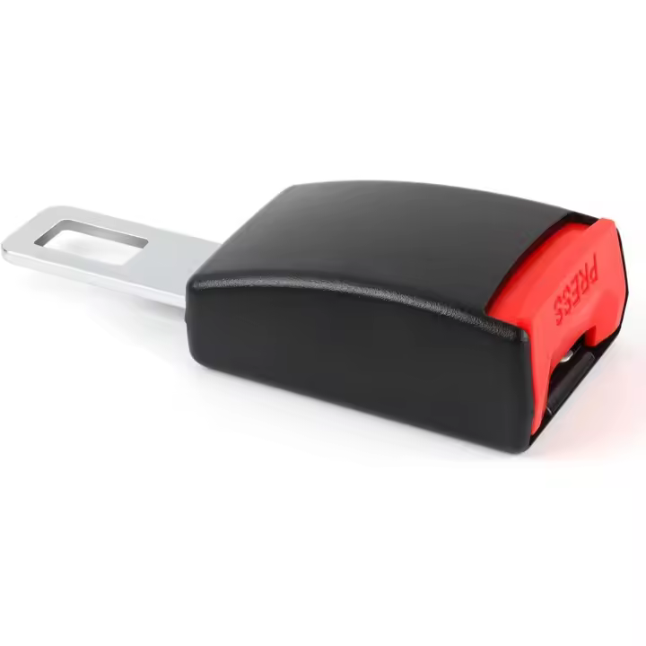 Limitador de seguridad para coche, bayoneta universal para cinturón de seguridad, ajustador de tensión antiestrangulamiento
Quita las piezas y quita la cabeza. - 1