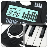 Piano Eléctrico De 37 Teclas Juguete Educativo Musical Para Principiantes En Niños Desarrollo Inteligente Con Puzzle De Música - details 5
