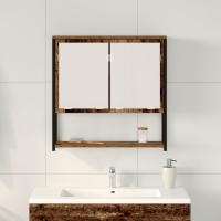 Espejo de Baño vidaXL con Armario de Madera Vieja 60x16x60 cm de Madera de Ingenier - details 2