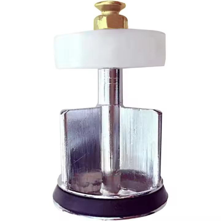 Tapones de lavabo de baño de 38mm, reemplazo de tapón de residuos de lavabo de baño, tapones para lavamanos (plata) - 1