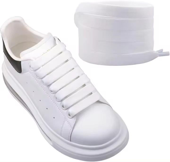 2 Pares Cordones Planos Arco Iris para Zapatillas, Cordones Zapatos Premium Colores, Cordones Repuesto Deporte y Botas - Anchura 12mm - 1
