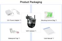 Cámara De Seguridad IP Tuya 4K Con Lente Dual Wifi Exterior Auto Tracció PTZ Visión Nocturna Color CCTV Wireless Sistema De Vigilancia - details 14