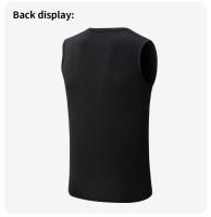 Chaleco Sin Mangas Para Hombre Talla Grande Negro Secado Rápido Cuatro Estaciones Moda Casual Chaleco De Fitness - details 8