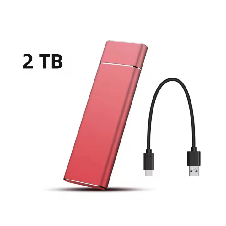 Disco Duro Portátil SSD externo de Alta velocidad 2TB/20TB/30TB Typo-C/USB 3,1 para PC portátil MAC compatible con MrLabel - 1