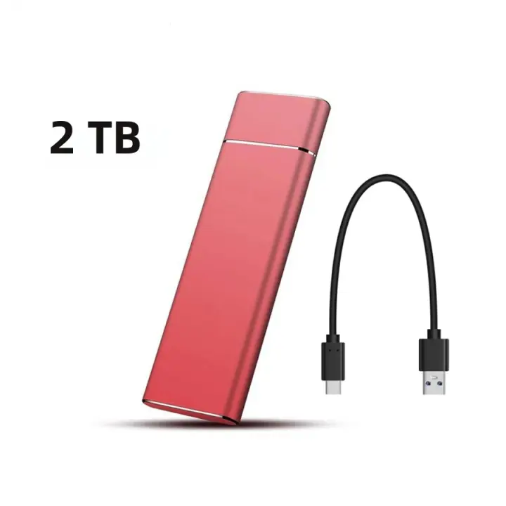 Disco Duro Portátil SSD externo de Alta velocidad 2TB/20TB/30TB Typo-C/USB 3,1 para PC portátil MAC compatible con MrLabel - 1