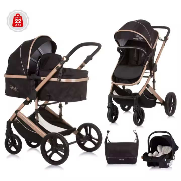 CHIPOLINO Carrito de Bebé Trío convertible AMORE hasta 22 kg de Chipolino - 1