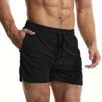 Shorts De Running Para Hombre Estilo Verano Deporte Fitness Malla Secado Rápido Transpirable Entrenamiento Pantalones De Sudor - details 7