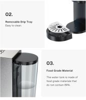 MáQuina Cafetera CáPsulas 4 En 1 Hibrew H3a, Cafetera Express 19 Bares, Modo FríO/Caliente, Tanque De Agua De 1000 Ml, Compatible Con CáPsulas Dg/Nes/K-Cup/Ese/Café Molido, Superautomatica - details 14