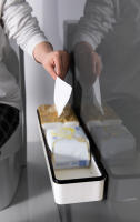 Gabinete De Almacenamiento Para Baño Colgante En La Pared Organizador De Estante Multifuncional Sin Necesidad De Perforación Artesano Por Encima Del Inodoro - details 5