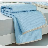 Juego De Sábanas Con Fundas Para Almohadas Cooling Ice Silk Y Látex Tejido Quilted Transpirable Para Verano Resistente Al Calor Materiales Sólidos De Poliéster 200TC - details 4