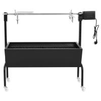 vidaXL Espetón de asado/barbacoa eléctrica de acero inoxidable - details 1