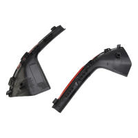 Panel Decorativo De Hoja Para Nissan Tiida 05-10 Placa Guía De Bordado Inferior Del Parabrisas Material TPE Color Negro - details 9