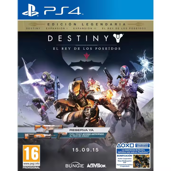Destiny el Rey de los Poseídos Edicion Reserva - PS4 - Nuevo Precintado - PAL España - 1