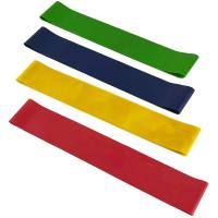 FIURI Gomas elásticas fitness, Set 4 Mini bandas elásticas musculación antideslizantes | Mejor Precio | Yoga, Pilates... - details 0