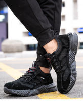 Zapatos De Seguridad Para El Verano Para Hombres Con Protección De Acero Y Mesh Transpirable Zapatos De Trabajo Ligeros Y Antideslizantes Para Construcción - details 5