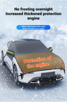 Protector De Parabrisas Para Coche Extra Grande Cubierta Anticongelante Antisalpicaduras Protectora Contra La Nieve El Hielo La Polvo Y El Sol Accesorios Para Automóvil - details 1