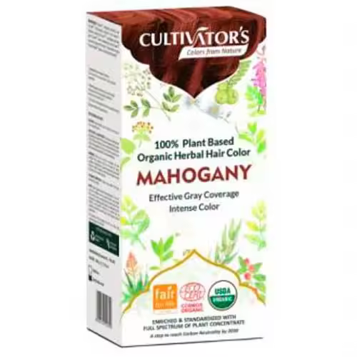 Cultivators Caoba Tinte Organico 100Gr. Ecocert - 1