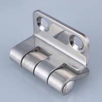 Juego De Bisagras Para Puerta De Armario De Distribución En Acero Inoxidable Resistentes a Altas Y Bajas Voltajes Bisagra Industrial De Ángulo Recto - details 4