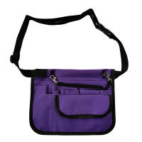 Bolsa De Cintura Para Enfermera 13-Pocket Organizador De Herramientas Para Kit De Cuidado Y Tijeras Bum Bag Unisex Estuche De Hombro De Cuero Oxford - details 10