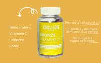 CHIC & LOVE Gominolas de Bronceado Más Intenso - 60 Unidades - con Betacaroteno, Cobre, Vitamina C, Vitamina E Y Licopeno - details 2