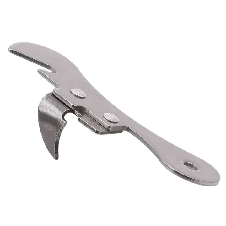 Abrepuertas Multifuncional De Acero Inoxidable Herramientas De Cocina Para Botellas De Cerveza Y Lata Abrejars Y Botellas De Vino - 1