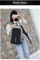 Mochila antirobo para hombre, Bolsa impermeable para portátil de 15,6 pulgadas, Mochila Escolar de gran capacidad, de diseño - details 16