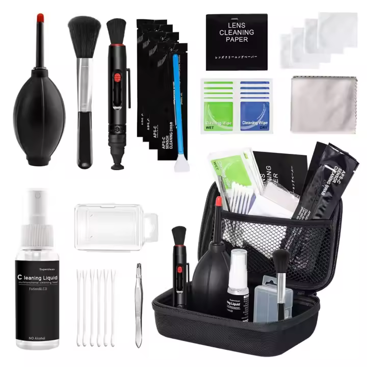Kit De Limpieza Para Lentes De Cámara DSLR 7-47pcs Set De Limpieza Para Sensor De Cámara SLR DV Compatible Con Sony Fujifilm Nikon Canon - 1