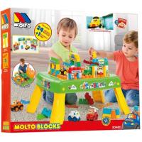 Molto Mesa de Bloques 25 Piezas con Coche – Juguete Educativo para Niños, Juego Creativo para Desarrollo Infantil, Ideal para Construcción y Aprendizaje, Materiales Duraderos y Seguros - details 2